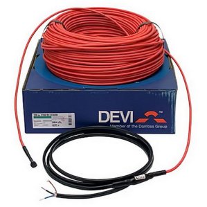 Электрический тёплый пол Devi двухжильный кабель DEVIflex 18T 1485Вт 82м (140F1247)