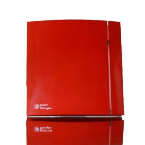 Вытяжной вентилятор Soler & Palau SILENT-200 CZ RED DESIGN - 4C (5210616800)