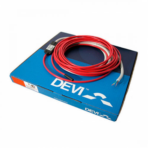Электрический тёплый пол Devi двухжильный кабель DEVIflex 10T 80Вт 8м (140F1218)