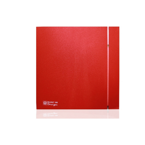 Вытяжной вентилятор Soler & Palau SILENT-100 CRZ RED DESIGN-4C (5210619900)