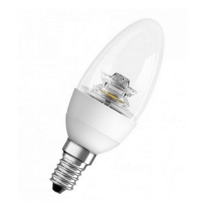 Лампа светодиодная Оsram SUPERSTAR B40 E14 диммируемая, прозрачная колба